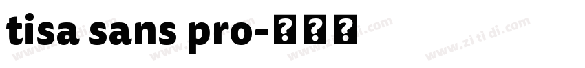 tisa sans pro字体转换